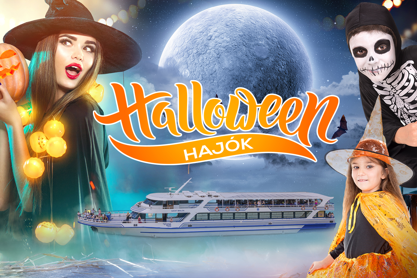 halloween hajó
