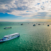 Balatoni Hajózás Napja - BAHART hajóflotta Balatonfüred előtt