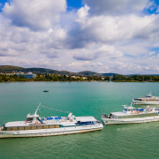 Balatoni Hajózás Napja - BAHART hajóflotta Balatonfüred előtt