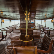 Csobánc nosztalgiahajó fedélzet