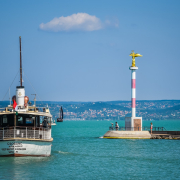 Csobánc nosztalgiahajó Siófokon