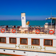 Helka nosztalgiahajó a Balatonon
