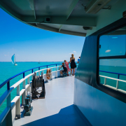 Szent Miklós motoros fedélzete