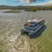 Siófok katamarán a Balatonon