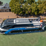 Balatonfüred hajóállomás Balaton katamarán