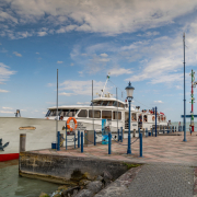 Balatongyörök hajóállomás Keszthely hajó