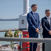 Fonyódi kikötő átadása