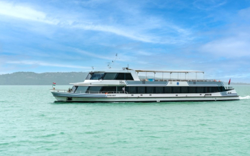 Szigliget hajó a Balatonon
