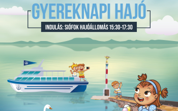 gyereknapi hajó hirdetési kép